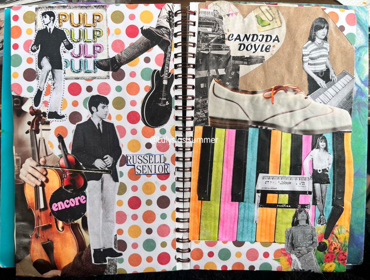 Lulyslastsummer's tweet photo. Happy #PulpDay from me and my last 3 collages!!#WeLovePulp https://t.co/R8Ie36qGKD