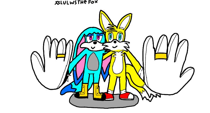 LulwsTheFox's tweet photo. two foxes🩵💛
#kittails #TailsxKit #KitsunamiThefennec #TailsTheFox https://t.co/eA5dEp19wr
