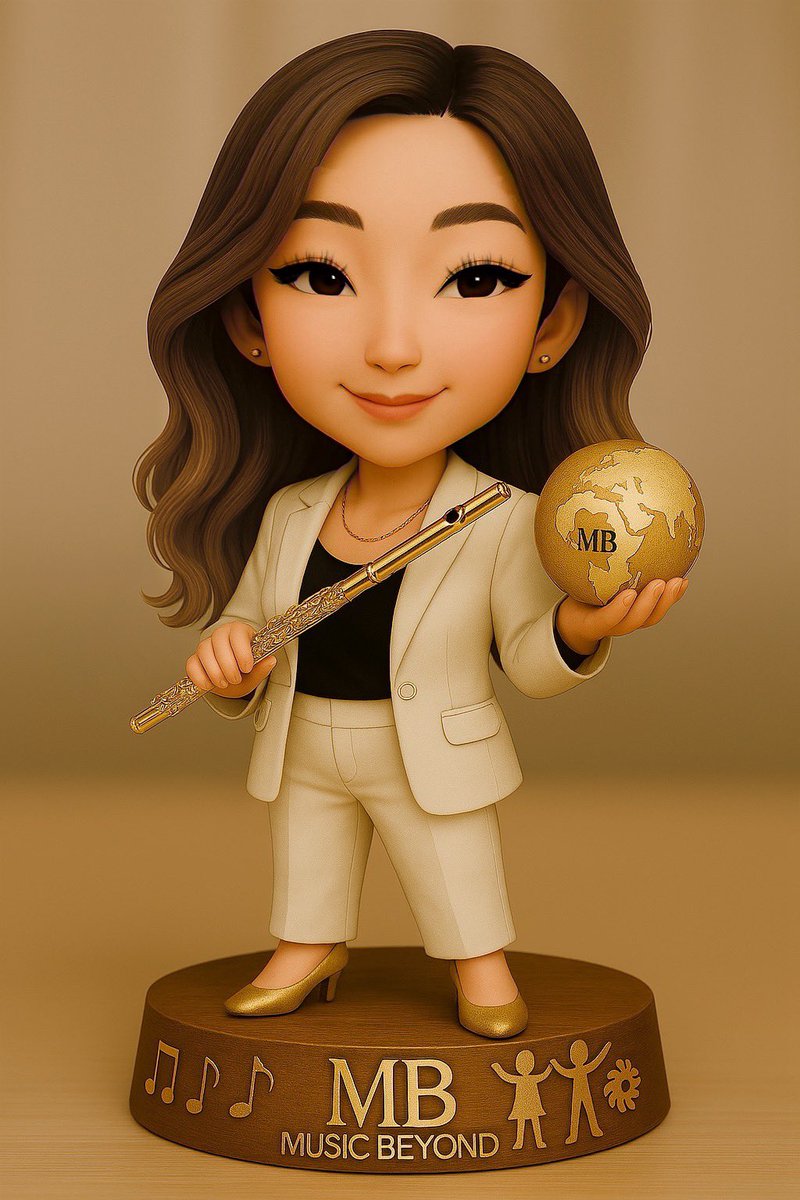 kaorifujii_net's tweet photo. It’s wild what ChatGPT can do these days… Apparently, these are two collectible versions of myself! 🤯

Which one do you think is more me? 😄

#AIart #DigitalCollectibles #MusicBeyond #Flutist #FounderLife https://t.co/emLES6prsR