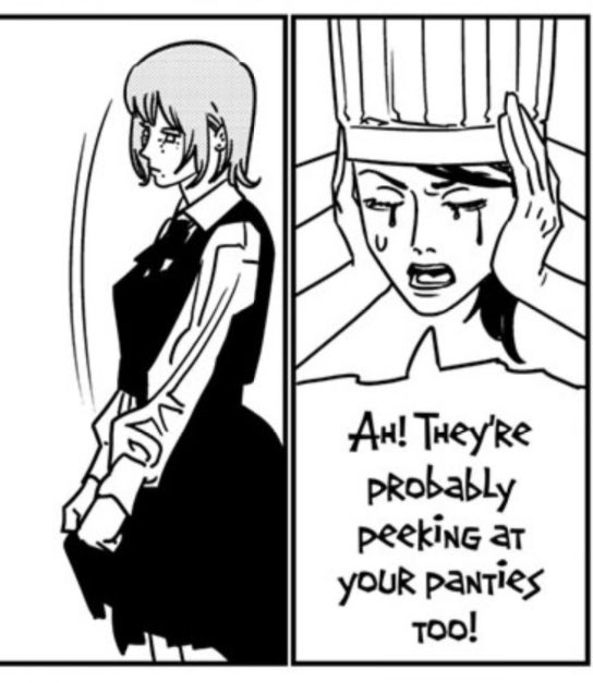 she kind of gay as hell for this!!!!!! #csm #devilyuri 