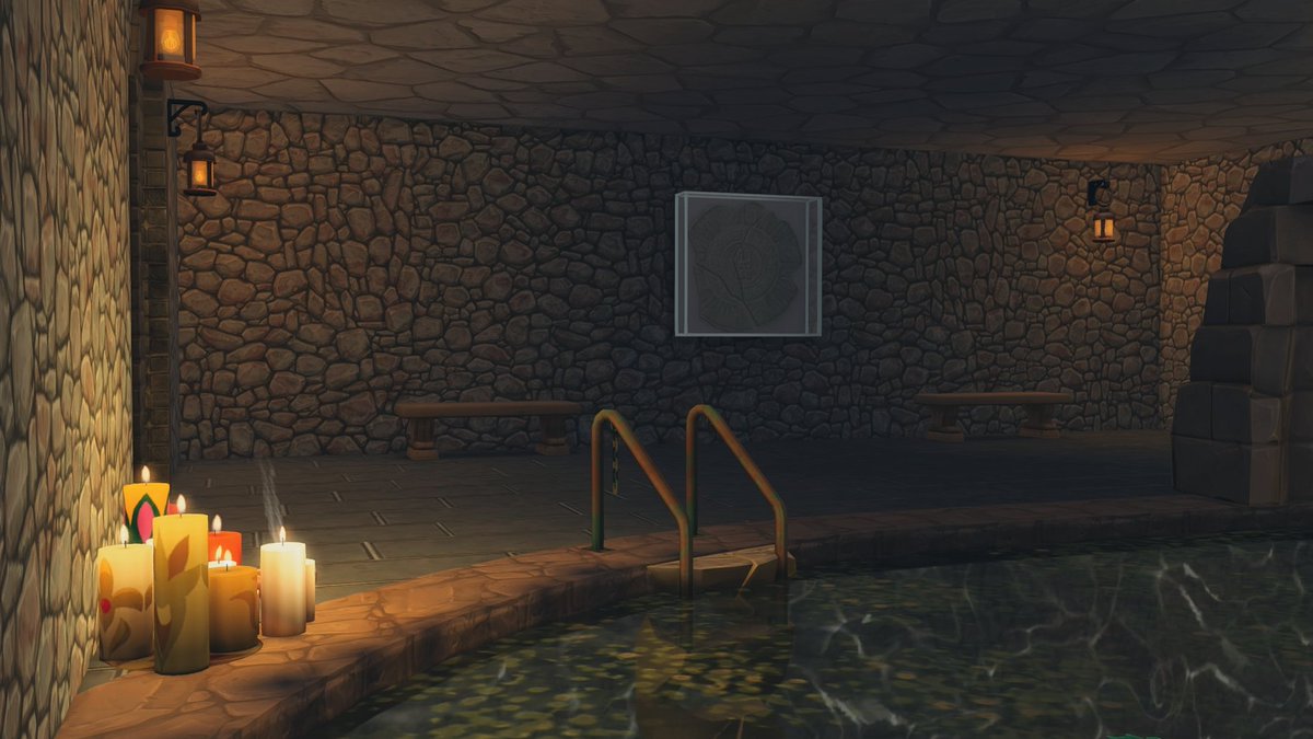 simslisgames's tweet photo. I renovated the Windenburg cliff for my medieval save 🌊🔨 [NOCC]

gallery ID: simslisgames

★ An outdoor pool and an underground one 
★ A relaxation area with a beautiful view 
★ A mine for archaeology and  crafting skills 

#ShowUsYourBuilds #TheSims4 #Sims4 https://t.co/lTRODRw5EM