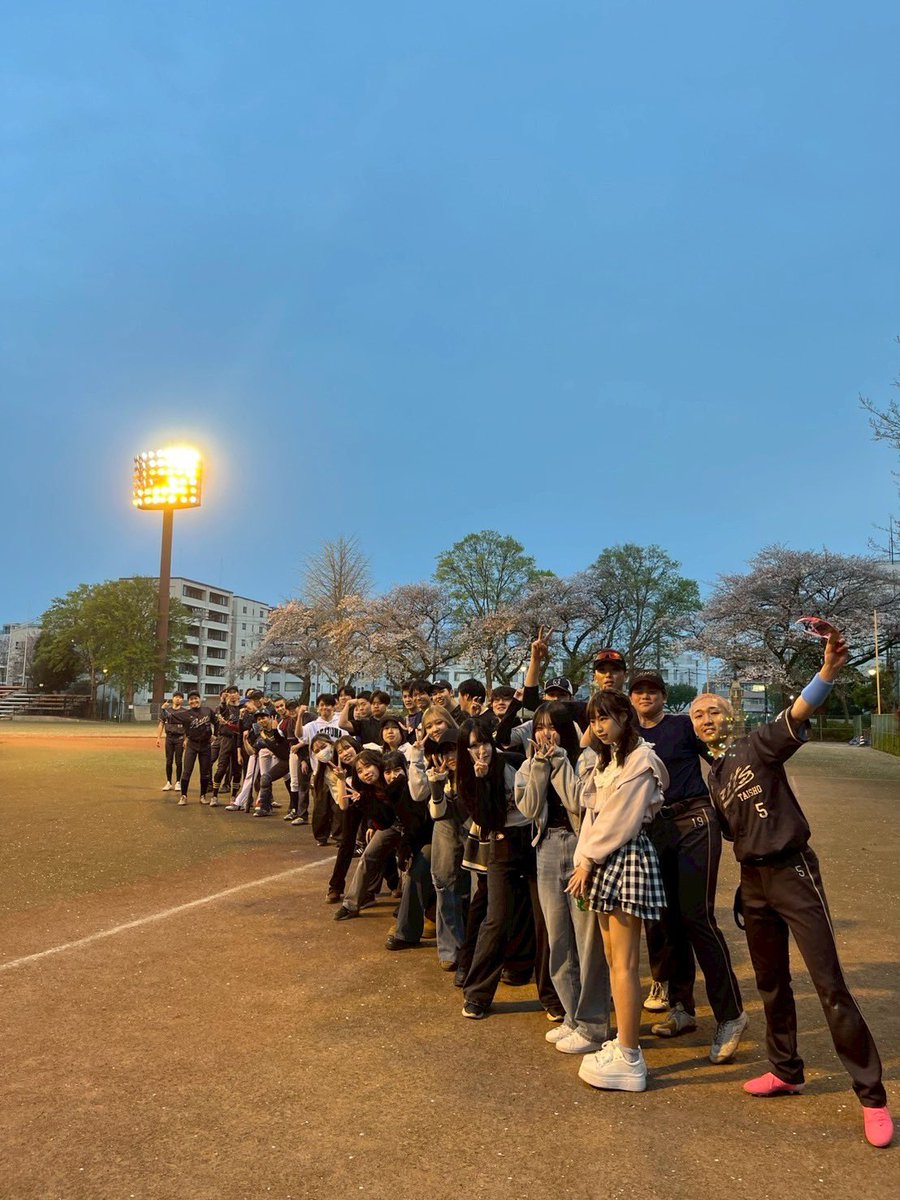 新歓活動初日ありがとうございました！！
たくさんの新入生が来てくれました👏

本日は親睦会があります！みんなで楽しみましょう💪