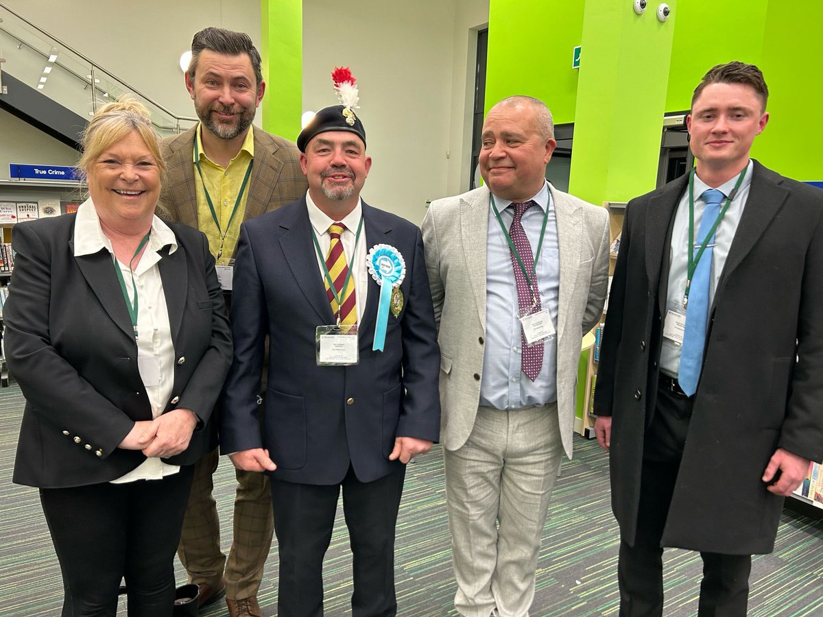 We have just achieved the near impossible in Longdendale.  Allan Hopwood is the first elected Reform Councillor in Tameside and furthermore, Greater Manchester. 

The first of many.  Allan will do us all proud.🇬🇧➡️