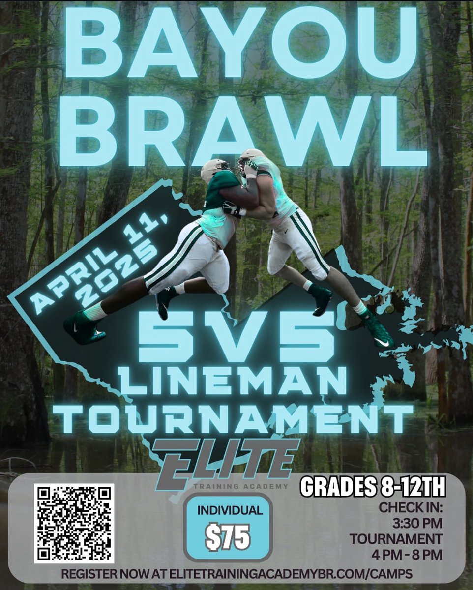 Headed to BR tomorrow!!! I gotta go put in that work!!!!! 
<a href="/coach_smokeyyy/">Clayton “Smokey” Sylve</a>  <a href="/bigfav504/">Marlon Favorite</a>  <a href="/EliteTrainingBR/">Elite Training Academy BR</a>