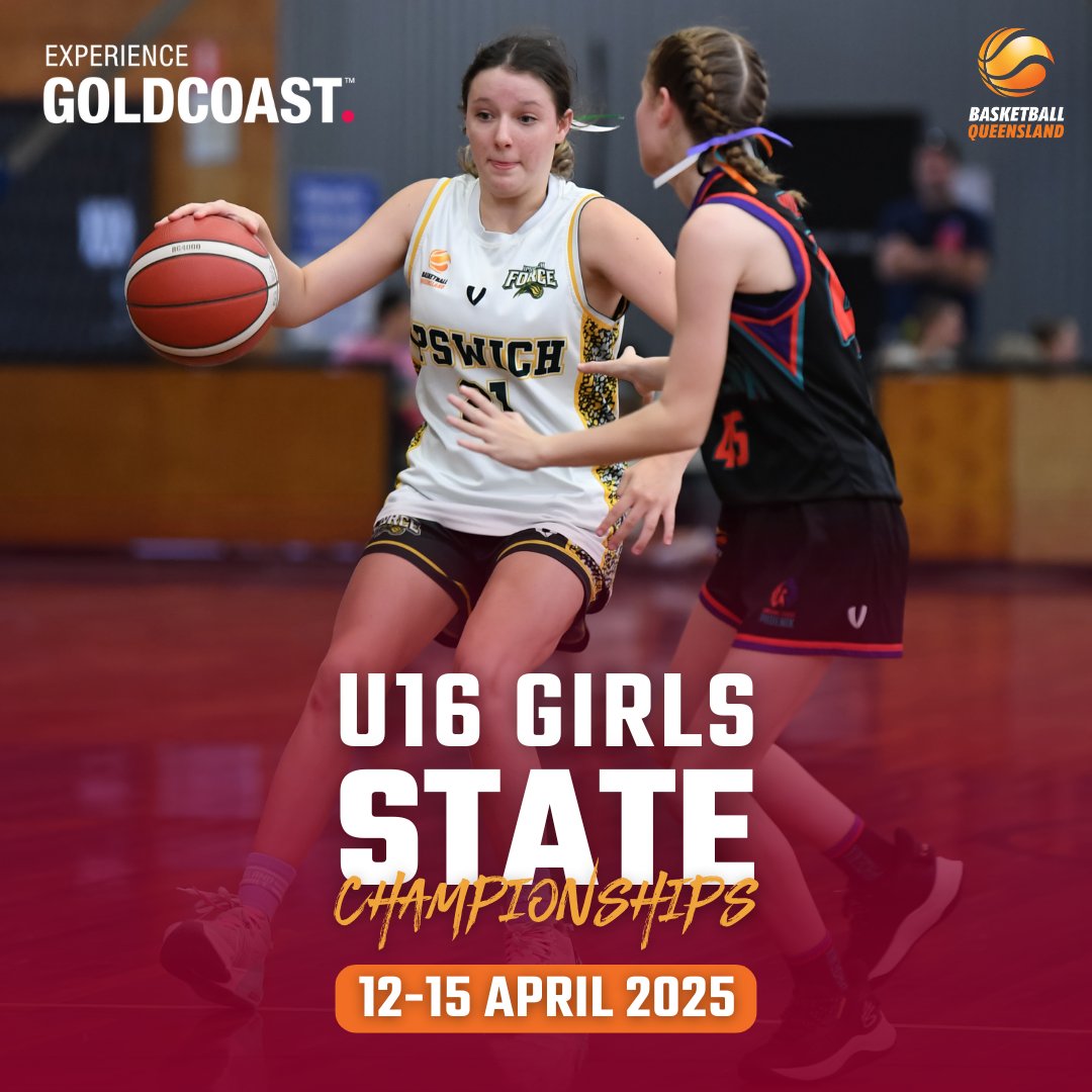 Basketball Queensland (@basketballqld) on Twitter photo ๐๐ฒ๐๐ ๐๐ต๐ฎ๐ป ๐ฎ๐ฐ ๐ต๐ผ๐๐ฟ๐ ๐๐ผ ๐ด๐ผ! โฐ
Tomorrow, representative teams from across QLD will converge upon Coomera Indoor Sports Centre for the 2025 U16 Girls State Champs! Thank you to NGC Seahawks & Experience Gold Coast for hosting us ๐
โน๏ธ bit.ly/U16GSC ๐๐ฒ๐๐ ๐๐ต๐ฎ๐ป ๐ฎ๐ฐ ๐ต๐ผ๐๐ฟ๐ ๐๐ผ ๐ด๐ผ! โฐ
Tomorrow, representative teams from across QLD will converge upon Coomera Indoor Sports Centre for the 2025 U16 Girls State Champs! Thank you to NGC Seahawks & Experience Gold Coast for hosting us ๐
โน๏ธ bit.ly/U16GSC