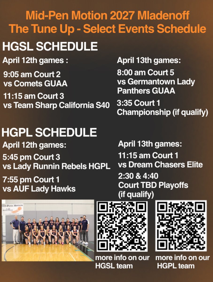 Mid-Penn Motion 2027 (HGSL & HGPL) (@motion2027) on Twitter photo Round 2: @motion2027 on the road again this weekend to Philly for <a href="/SelectEventsBB/">Select Events Basketball</a> The Tune Up! Round 2: @motion2027 on the road again this weekend to Philly for <a href="/SelectEventsBB/">Select Events Basketball</a> The Tune Up!