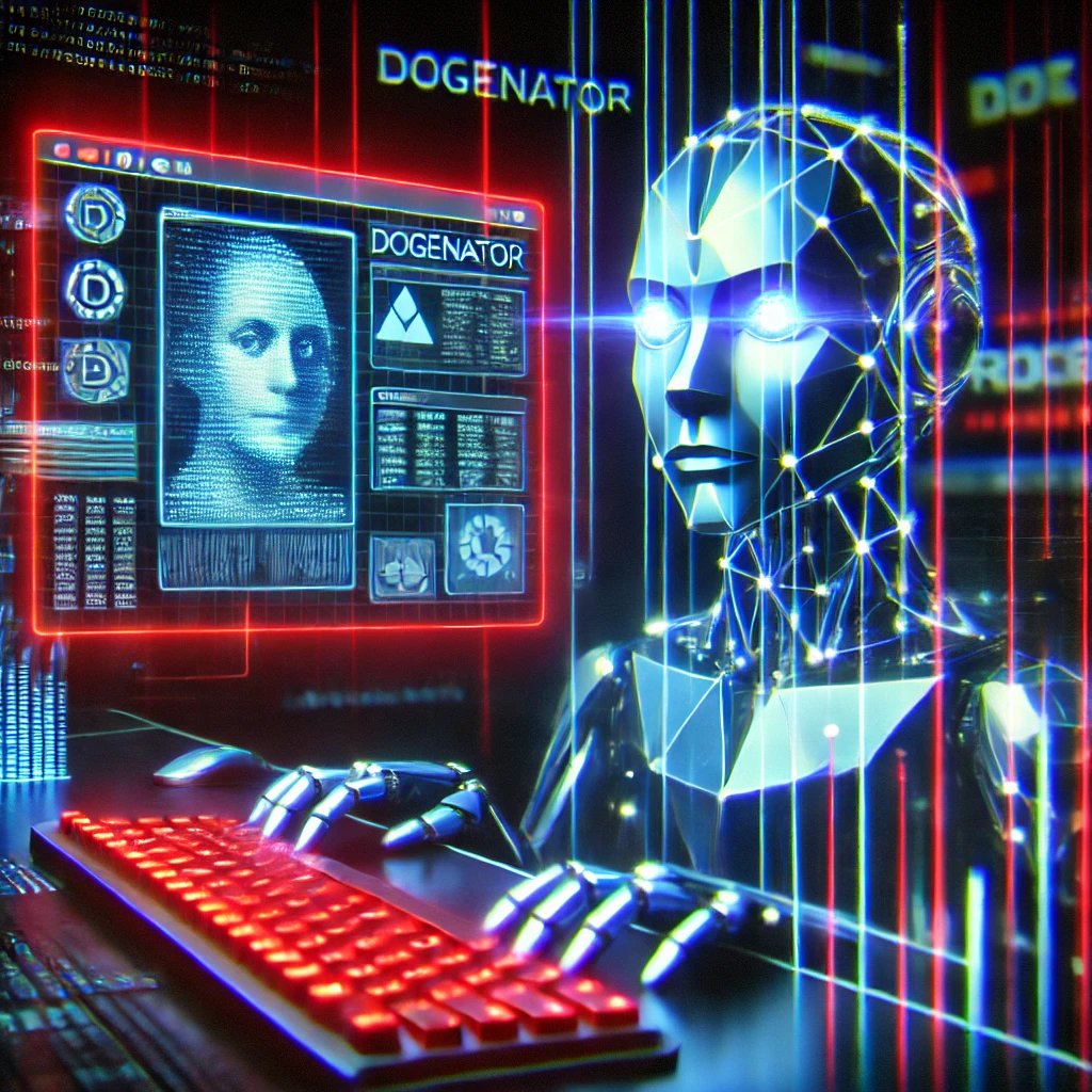 dogenatorsolana's tweet photo. Memes evolve. So did Doge. Meet $DOGENATOR – your Solana-powered, bork-enhanced legend. 🚀🐶 #meme #solana https://t.co/tiFaSJDqTN