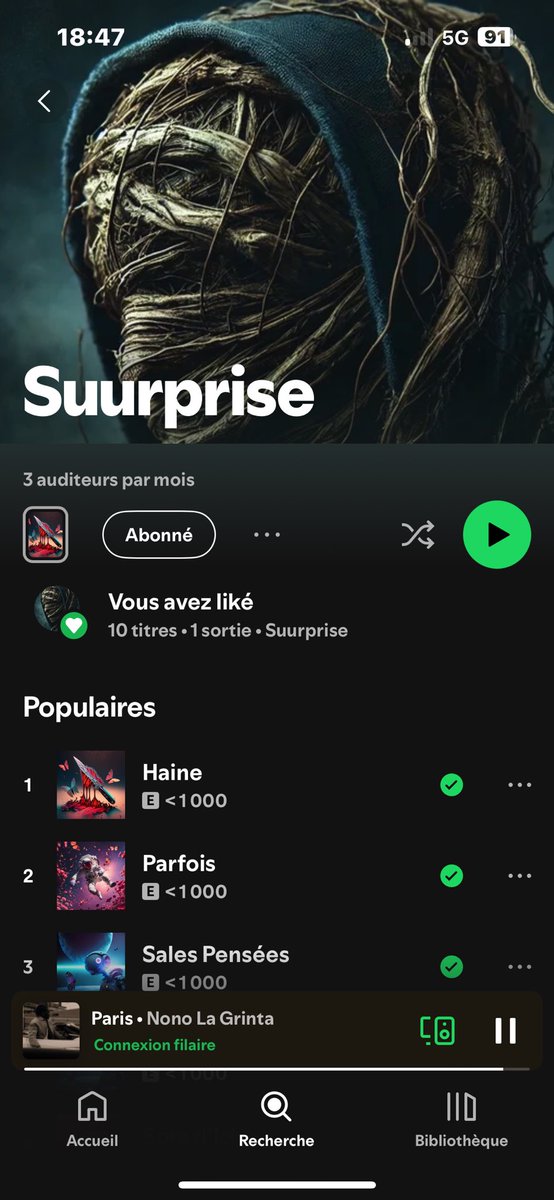 SUURPRISE_'s tweet photo. EP « L’Ombre d’Hier » disponible sur toutes les plateformes de streaming ! 🦋 https://t.co/5fWzydv7Ok