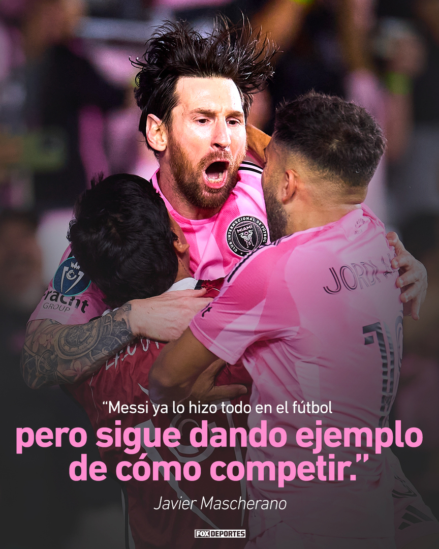 FOXDeportes's tweet photo. MESSI, UN EJEMPLO. 💪
"Sigue marcando el camino y guiando a las nuevas generaciones. Más allá de haberlo ganado todo, hasta el último día que juegue dentro de una cancha va a querer ganar y va a hacer lo imposible para ganar", reconoció el DT de #InterM… https://t.co/n0tMg8ifI5 https://t.co/7cJ5lB9rIh