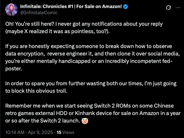 ShadowFoxArche's tweet photo. LOL do what you must #TheyRunFromMe #ITP #Huckleberry #IT101
Buddy did NOT want that smoke, because he knew where this was going🧐🫡 https://t.co/eXNNPm1Cp7