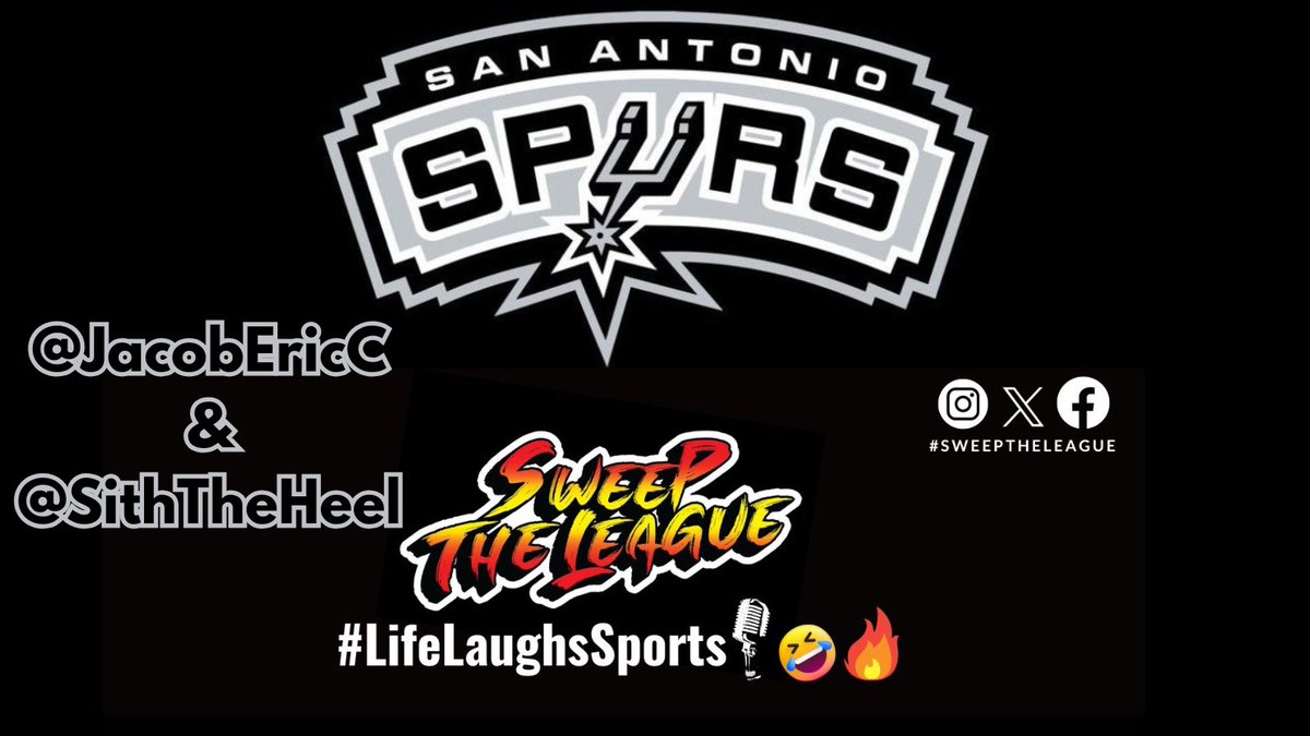 Elias (@siththeheel) on Twitter photo What’s good y’all <a href="/JacobEricC/">JacobEric Cansino</a> and I will be bringing yall <a href="/SweepTheLeague/">Rudy Campos Jr</a> at 9pm tomorrow night, Same time as the Spurs game 👀 can you say Watch party?!?!Haha join us as we’ll be talking spurs, sports, cards, etc! Join us on YouTube to comment along! 😎
youtube.com/@sweeptheleagu… What’s good y’all <a href="/JacobEricC/">JacobEric Cansino</a> and I will be bringing yall <a href="/SweepTheLeague/">Rudy Campos Jr</a> at 9pm tomorrow night, Same time as the Spurs game 👀 can you say Watch party?!?!Haha join us as we’ll be talking spurs, sports, cards, etc! Join us on YouTube to comment along! 😎
youtube.com/@sweeptheleagu…