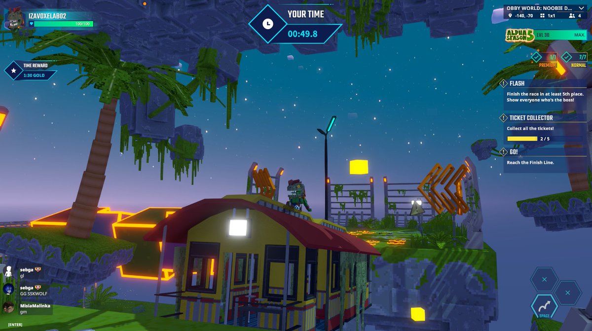 IZA VoxeLab (@izavoxelab) on Twitter photo Who wants to race me in Obby World? <a href="/TheSandboxGame/">The Sandbox</a> 🏃♂️💨 🏁 tsbga.me/TheSandbox #AlphaSeason5 Who wants to race me in Obby World? <a href="/TheSandboxGame/">The Sandbox</a> 🏃♂️💨 🏁 tsbga.me/TheSandbox #AlphaSeason5
