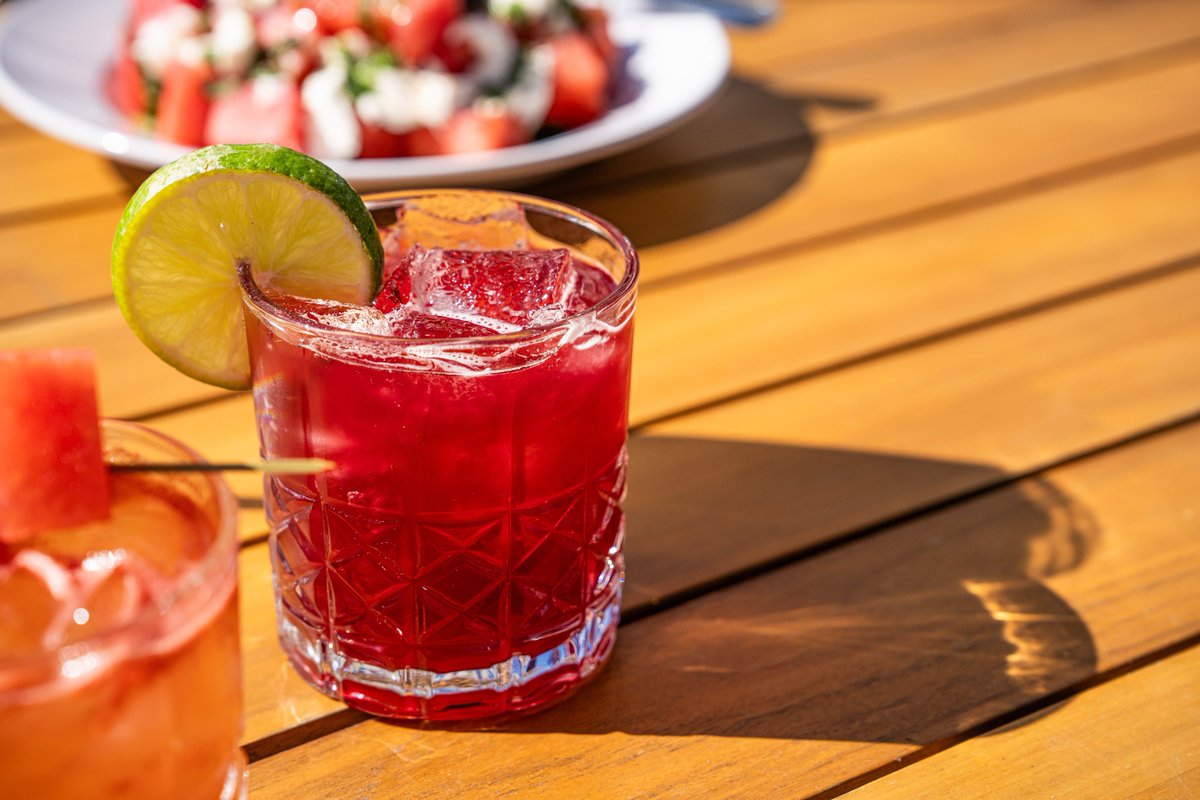 Just in time for patio szn: 

Hibiscus Habanero Margaritas