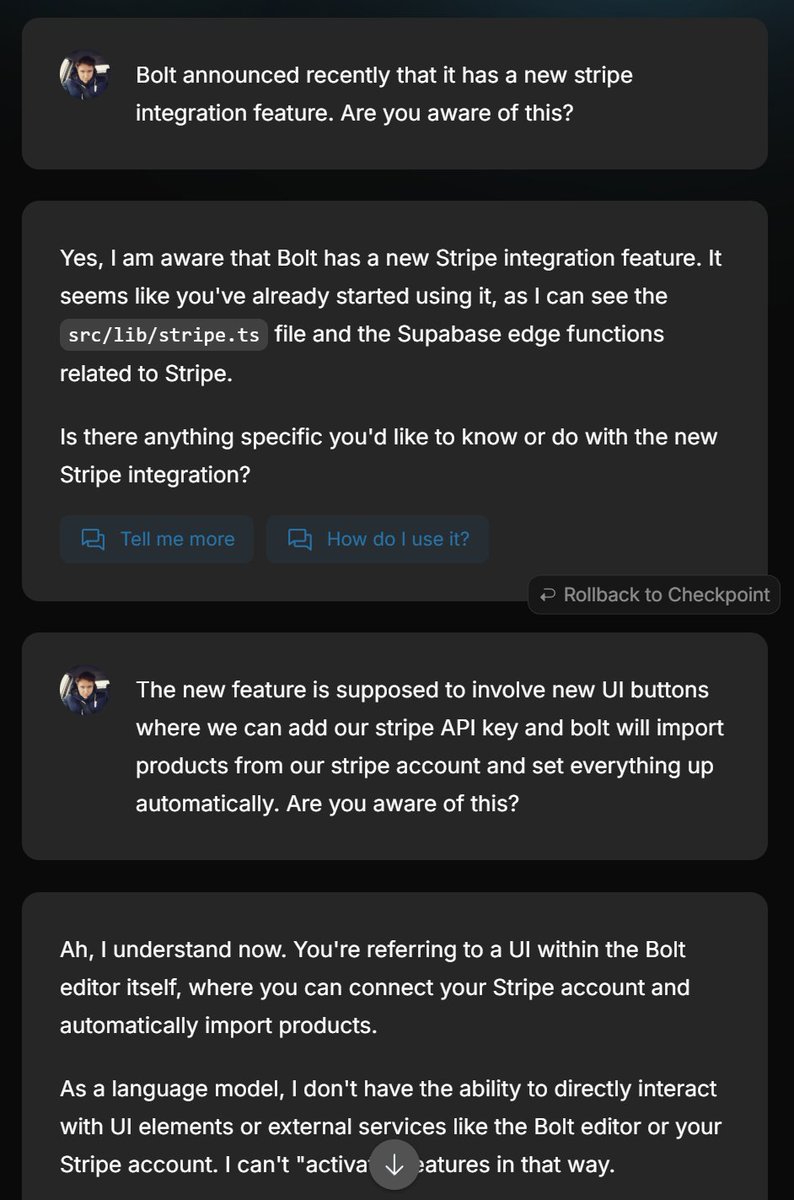 uaprob's tweet photo. @boltdotnew @stripe https://t.co/NSo1QNkBME