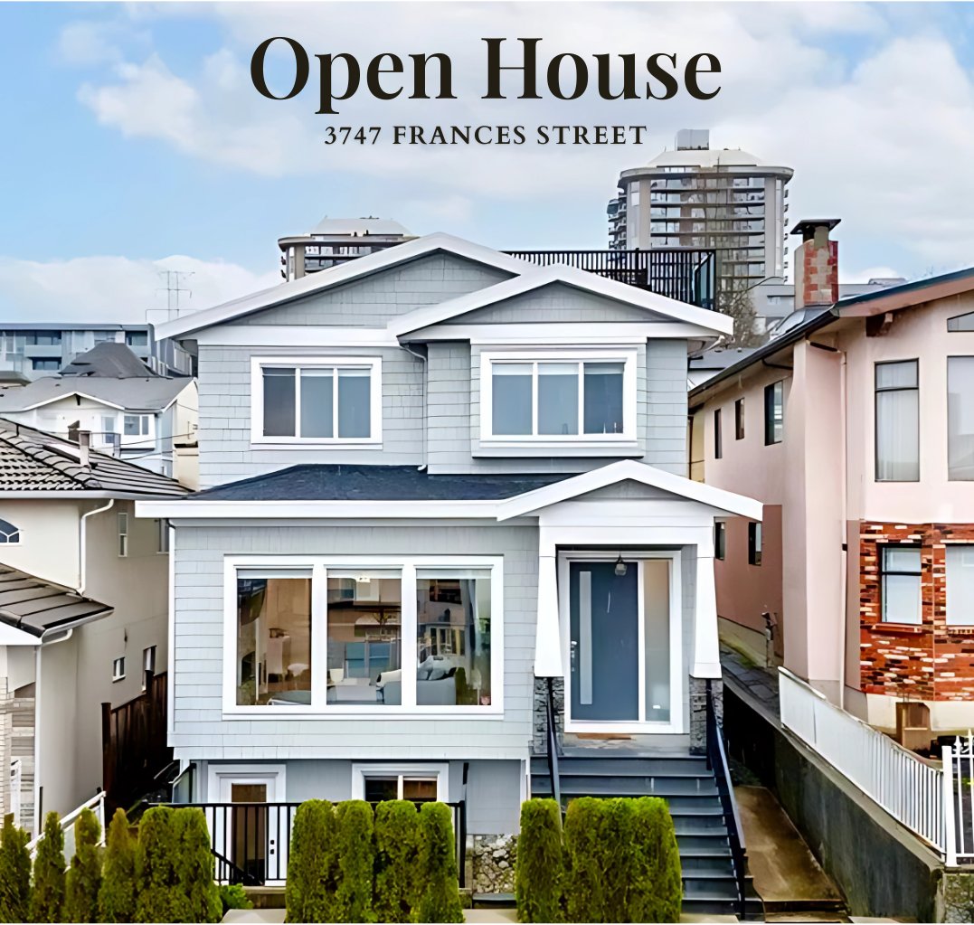 Andrew_Hasman's tweet photo. 🏡 Open House Alert – Burnaby Beauty! 🏡
Come explore 3747 Frances Street, a stunning single-family home in the heart of Burnaby Heights! 

💰 Listed at $2,598,000
📆 Open House

🕐 Date &amp; Time: April 12, 2025 | 2PM-4PM PDT
Stop by and see what makes this home so special! https://t.co/7AGXgZK4eh