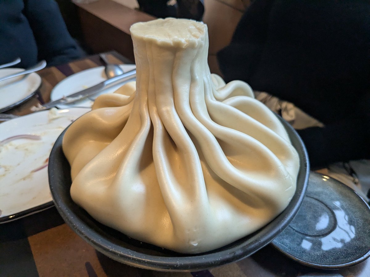 Monster dumpling filled with little baby dumplings, Laliko