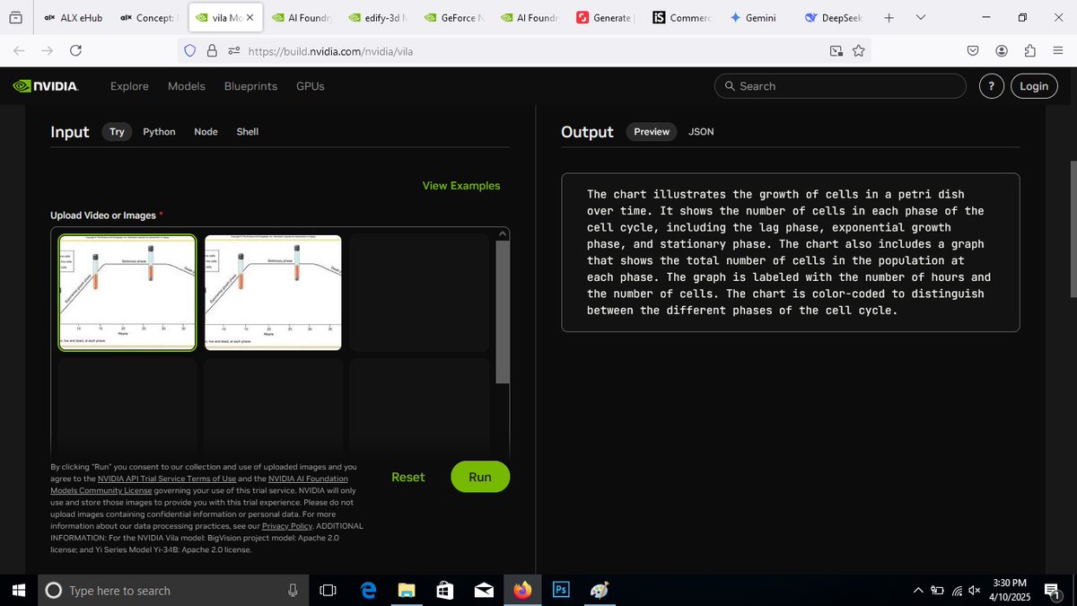 Ebose_rina's tweet image. Day 18 with alx_africa .
Still on the line up of possibilities using AI, Edify 3D enables you convert images to 3D formats and Vila can explain and elaborate images, charts etc. AI is just beautiful.
#Ax_AiSK #Imageto3D #ThebeautyofAI