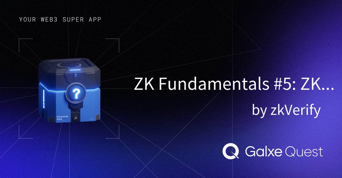Crypto_Pranjal's tweet photo. zkVerify New Quest is Live! 🚨

✅ Complete here: https://t.co/WnHoNlmVgX

Quiz answers: C, A, B

TGE is coming soon. Might not be a big one, but if you’re short on funds, it's still a good chance to pick up something with minimal effort.