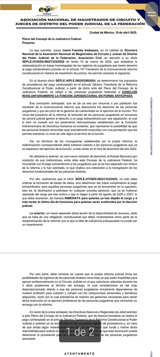 En México no se cumplen ni se respetan resoluciones jurisdiccionales, contratos ni acuerdos políticos <a href="/BMA_Abogados/">Barra Mexicana, Colegio de Abogados A.C.</a> <a href="/CIDH/">CIDH - IACHR</a> <a href="/SRjudgeslawyers/">Margaret Satterthwaite</a> <a href="/CiroGomezL/">Ciro Gómez Leyva</a> <a href="/ErnestoGuerra_/">Ernesto Guerra | #ÚltimaLegislativa🗳️</a> @GuardianesConst <a href="/IIRESODH1/">IIRESODH</a> <a href="/CorteIDH/">Corte Interamericana de Derechos Humanos</a> <a href="/ICJmexico/">ICJ México</a>
<a href="/mexevalua/">México Evalúa</a>
 @TLCAN 
<a href="/lopezdoriga/">Joaquín López-Dóriga</a> 
<a href="/hdemauleon/">Héctor de Mauleón</a> <a href="/TheWJP_mx/">World Justice Project (México)</a> <a href="/UN_HRC/">UN Human Rights Council</a>