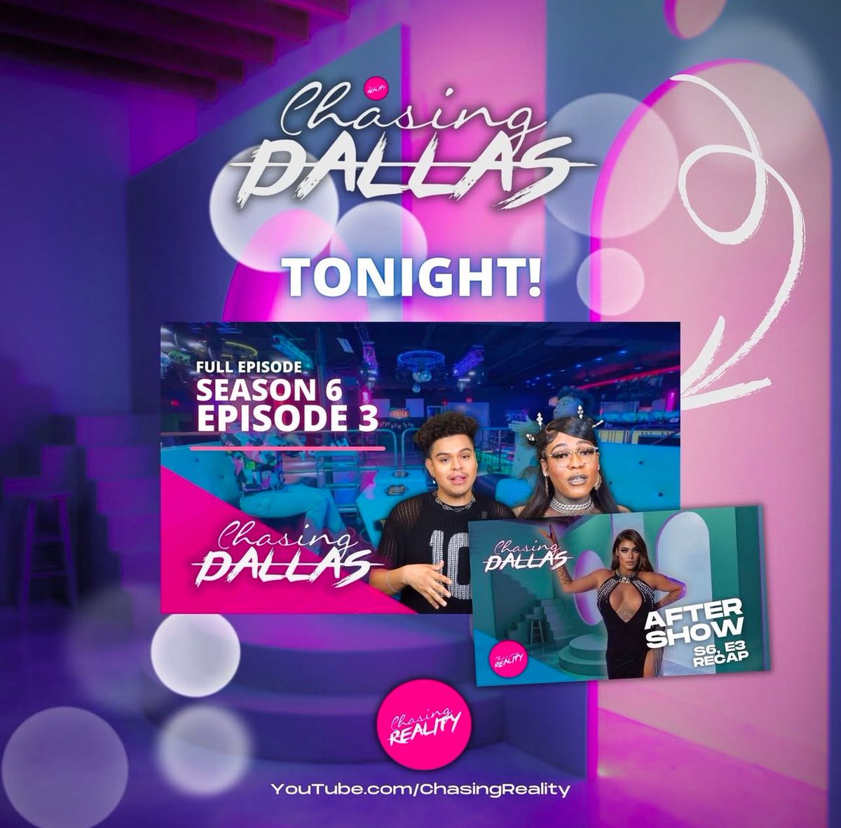 TsBrittanyBella's tweet photo. New Episode of #ChasingDallas Drops At 8PM/7C!  Don’t Miss It! Head over too the YouTube Channel To Subscribe and Turn Notifications On!                               ———————————————
https://t.co/xHMVVfWVjK                  ———————————————
#ChasingReality | #ChasingDallas https://t.co/lPflxYnXv6