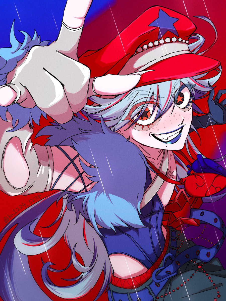 ko1234_5678's tweet photo. ロックスター🎸⚡️
 #Adoart https://t.co/p4ygNUO2uU