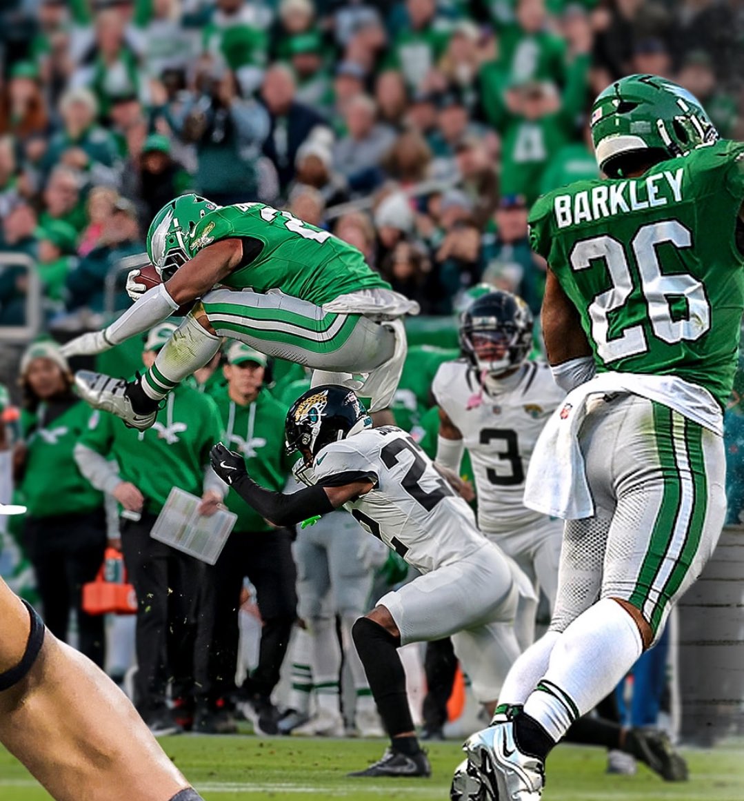 _EagleTimes's tweet photo. Saquon’s first year as an Eagle will never be forgotten 🥹🦅

#FlyEaglesFly https://t.co/Rejq6Rplpc