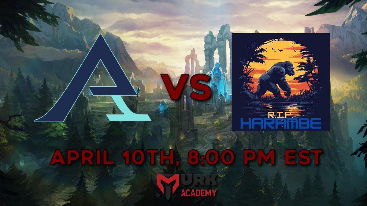 Livestreamed game today @ twitch.tv/murkesports !