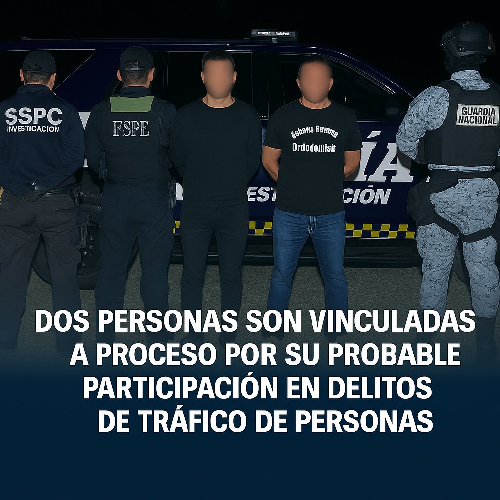 MauroGonzalezMa's tweet photo. Hace unos días, en Salamanca, la Policía Estatal de Caminos de @FSPE_Gto detectó un vehículo que evadió un punto de control.
La intervención oportuna y la coordinación interinstitucional con @GN_MEXICO_ , @SSPCMexico, @INAMI_mx y @FGRMexico permitieron rescatar a siete personas extranjeras, entre ellas dos menores de edad, que eran trasladadas sin documentación.
Hoy, informamos que los dos detenidos ya fueron vinculados a proceso por el delito de tráfico de personas.
Seguimos trabajando por un Guanajuato donde la seguridad también se traduzca en protección, justicia y dignidad.
#CONFIA #SeguridadYPaz #089 #GTO