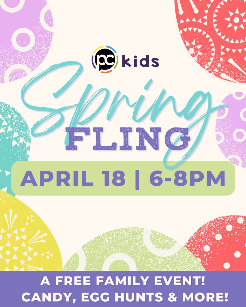 pcfresno's tweet photo. Join us for our Spring Fling on April 18 at 6pm! This family-friendly event features a petting zoo, superheroes and princesses, food trucks, egg hunts, and plenty of candy. It’s fun for the whole family, and we’d love to see you there!

Learn more at https://t.co/O3yJqYbpHg. https://t.co/b3xvcVaAk8