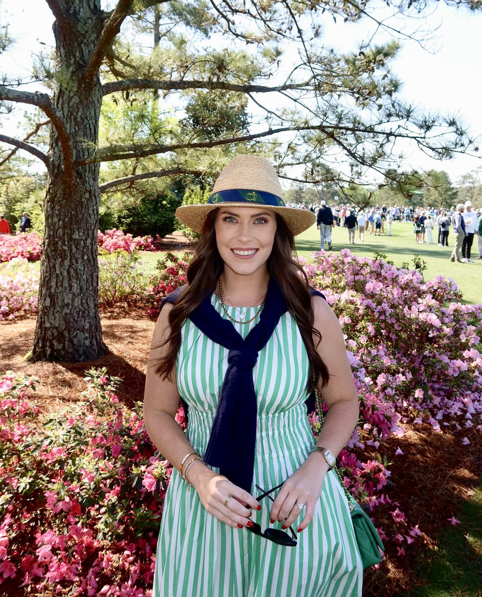 SamanthaSMarks's tweet image. Happy #Masters week ⛳️🩷