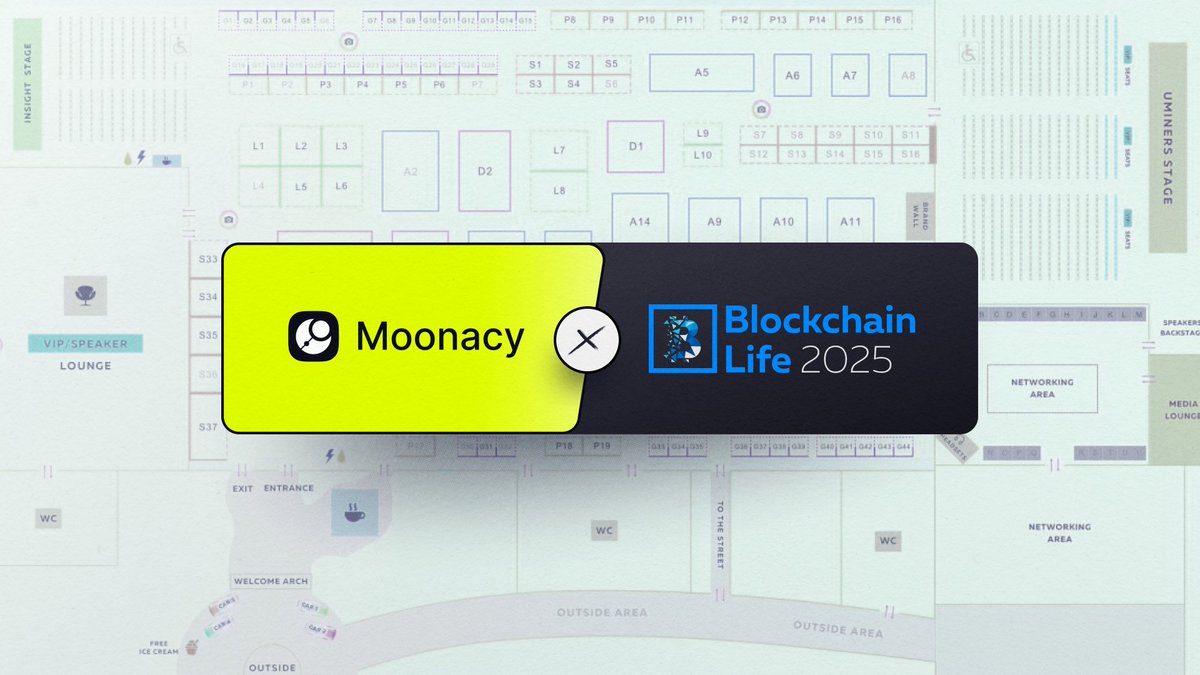 🇦🇪 Moonacy Protocol at Blockchain Life 2025 in Dubai 🇦🇪 ◾️ We are  pleased to announce that we will participate in the 15th international  conference Blockchain Life 2025, which will be held