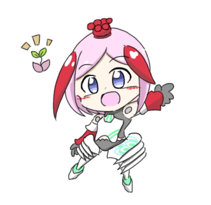 朝おえかきジュビジーちゃん#武装神姫 