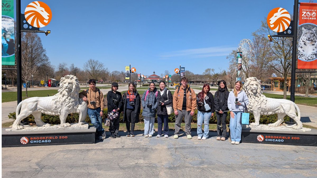 The HC Photo Club had their annual trip to the Brookfield Zoo on Tuesday, April 8.