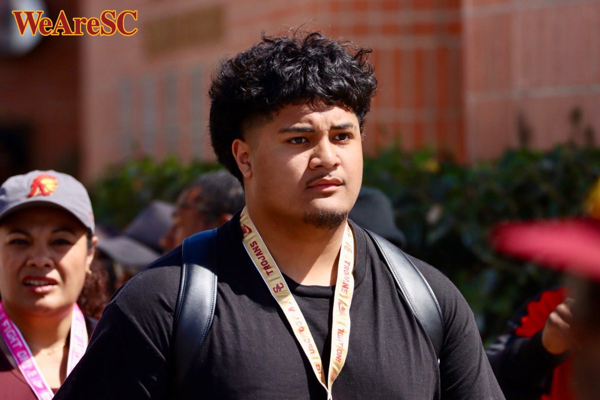 USC Offensive Line Commit Esun Tafa Back on Campus Thursday ✌🏼 <a href="/On3USC/">WeAreSC</a>