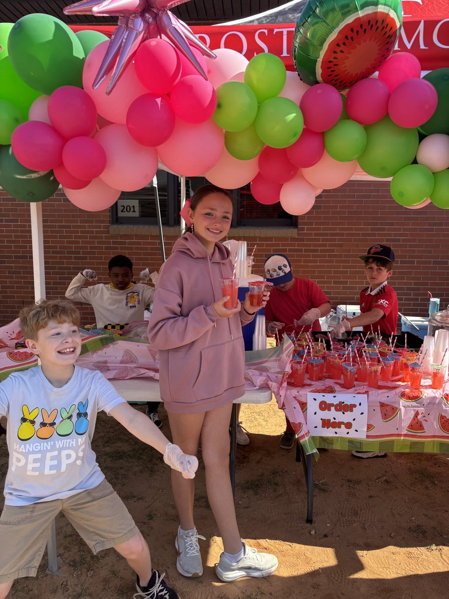 Lemonade War Runner Ups 🍉🍋

I know I say this a lot, but today was one of my favorite days! 
Students came up with the entire business plan themselves. The product, the set up, the commercial, the advertising. Everything was ran by them! Such a fun day. 🥳