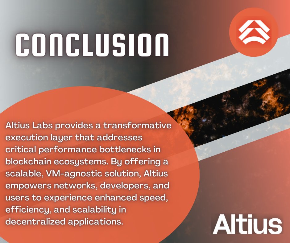 chaika7500's tweet photo. 8/ Conclusion

Altius Labs delivers a transformative execution layer that:
✅ Removes performance bottlenecks
✅ Scales with your network
✅ Works across any VM

It’s built for developers, networks, and the future of decentralized apps. https://t.co/iLEKjU3yhg