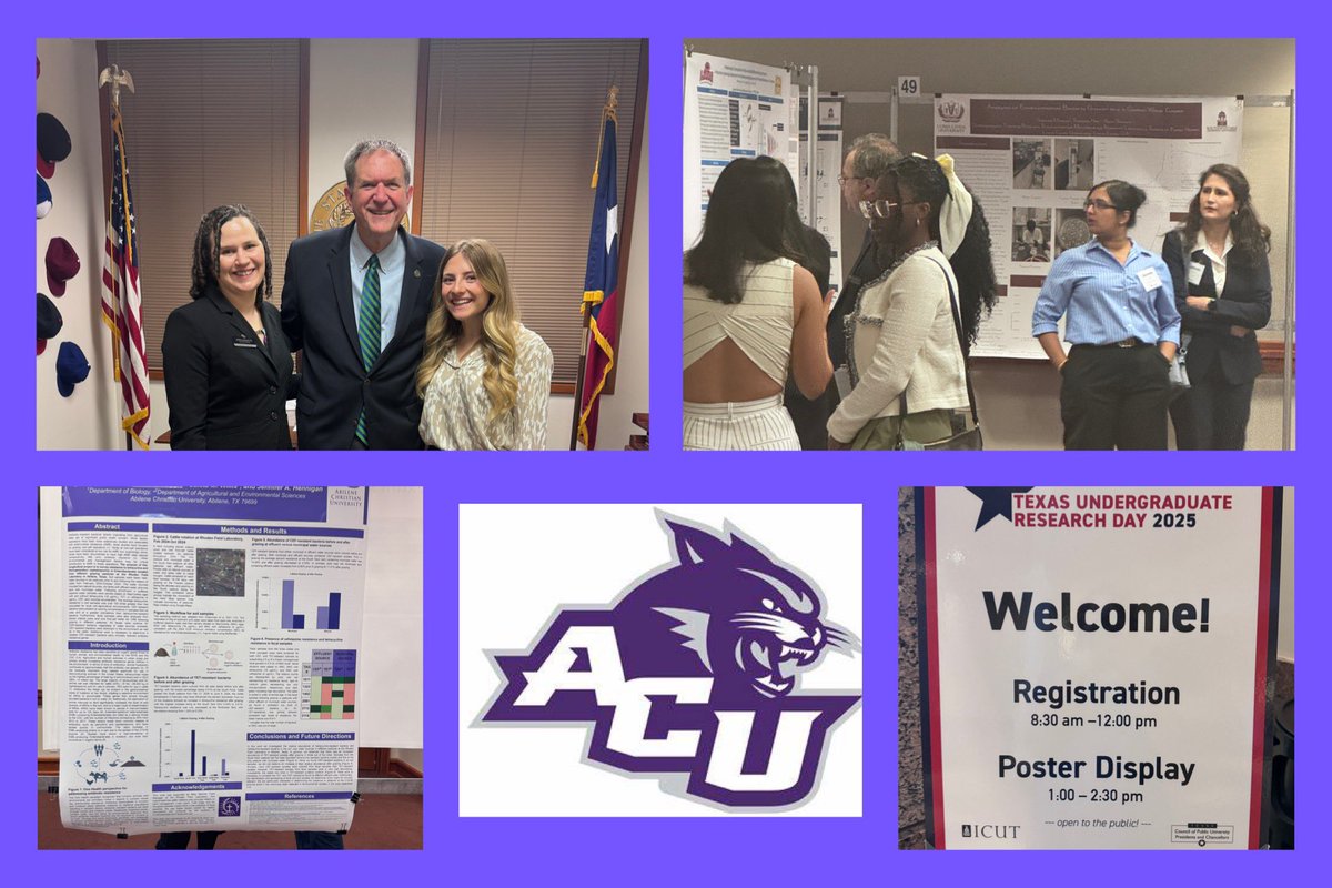Thank you <a href="/ACUedu/">Abilene Christian University</a>  and #ICUT for your participation in Texas Undergraduate Research Day! #HD71 #txlege #HigherEducation