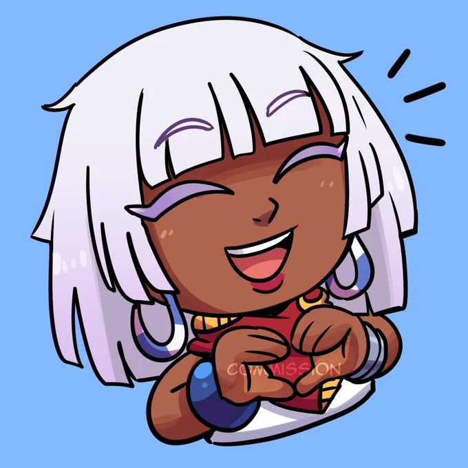hey, at least we've seen her now~!