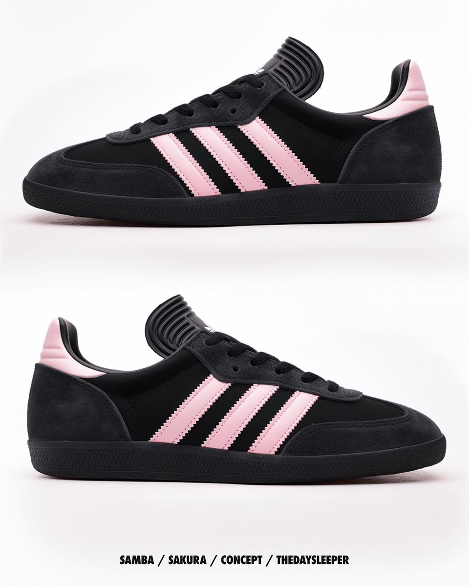thedaysleeper51's tweet photo. Adidas Samba ‘Sakura’

Concept Design 
Not Affiliated With Adidas 
#customsneakers https://t.co/0wotSe492A