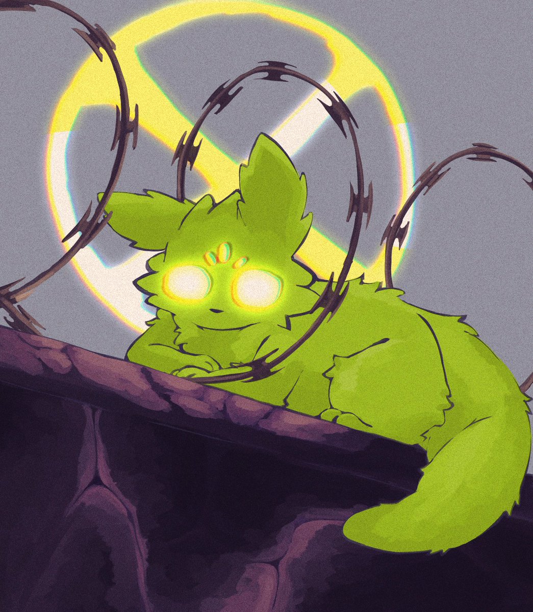 AnsiasDH's tweet image. Es Santo de RainWorld Noway 💚💚💚