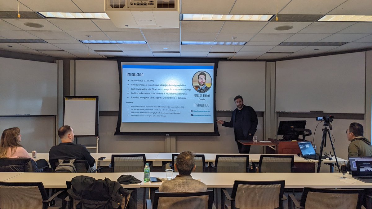 Mary Grygleski (@mgrygles) on Twitter photo Tune into <a href="/cjug/">Chicago Java 🇺🇸</a> this evening to hear <a href="/ClassicGamerTWR/">Jerason Banes</a>'s talk on a revolutionary way to access #database #streaming
Join our stream if you can't join in person: youtube.com/watch?v=DpxNWo… Tune into <a href="/cjug/">Chicago Java 🇺🇸</a> this evening to hear <a href="/ClassicGamerTWR/">Jerason Banes</a>'s talk on a revolutionary way to access #database #streaming
Join our stream if you can't join in person: youtube.com/watch?v=DpxNWo…