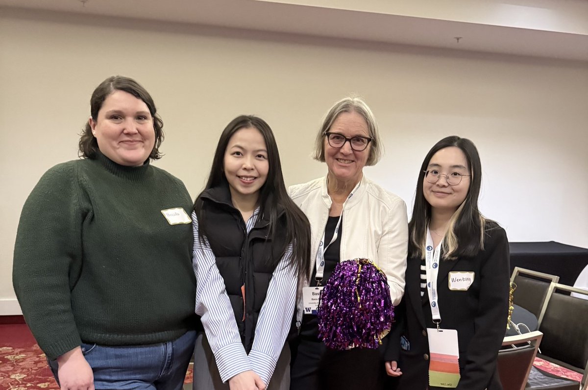 UWAgingCtr's tweet photo. Wonderful to see our outstanding center predoctoral scholars at the Western Insitute of Nursing conference this week! (Pictured here with the center director.) https://t.co/11vwg71fxU