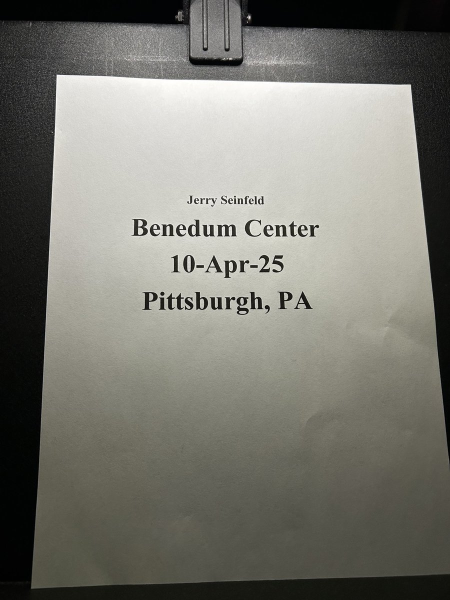 Great theater! Great audience!