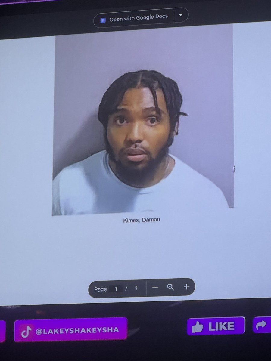 nakntt's tweet photo. Dr Heavenly son mug shot Damon Kimes Jr #marriedtomed #Married2Medicine #Mugshot #LakeyshaKeysha #DrHeavenly https://t.co/wEBI4CB32Y
