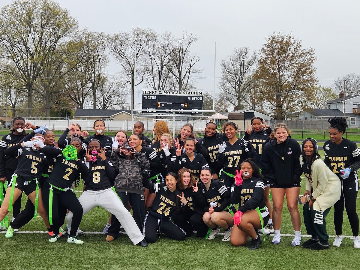 Truman Athletics (@btsdathletics) on Twitter photo Congratulations to our Girls Flag Football team and Coach Flynn on their 1st win in team history! 26-6 over CR South!
<a href="/SOLsports/">SOLsports</a> <a href="/TrumanTigerBTSD/">TrumanTiger Pride</a> <a href="/HSTstudentsec/">HST Student Section</a>
<a href="/Eagles/">Philadelphia Eagles</a>
#btsdtigers #FlyEaglesFly Congratulations to our Girls Flag Football team and Coach Flynn on their 1st win in team history! 26-6 over CR South!
<a href="/SOLsports/">SOLsports</a> <a href="/TrumanTigerBTSD/">TrumanTiger Pride</a> <a href="/HSTstudentsec/">HST Student Section</a>
<a href="/Eagles/">Philadelphia Eagles</a>
#btsdtigers #FlyEaglesFly