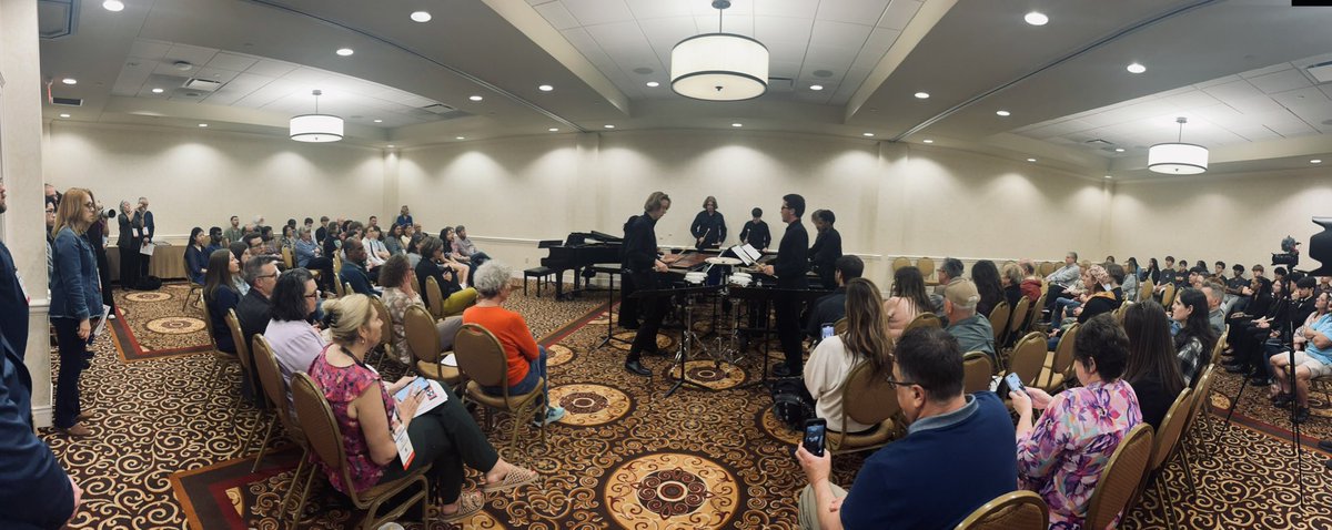 It was an honor for the Oakland Percussion Ensemble to perform at the Tennessee Bandmasters Association Honors Recital.  Congratulations on an outstanding performance!  <a href="/OaklandRCS/">Oakland High School</a> <a href="/RCSArts/">Lindsay Halford</a>