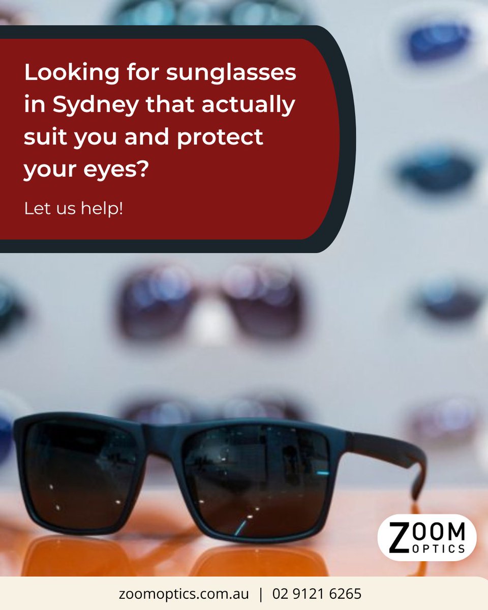 zoom_optics_au's tweet image. From bold statements to everyday essentials, Zoom Optics has you covered. 

Drop by any of our Sydney stores and find your perfect pair today!

#SunglassesSydney #ZoomOptics #SeeInStyle #EyewearExperts  #sydney #sydneyoptometrist #vision #eyewearfashion
