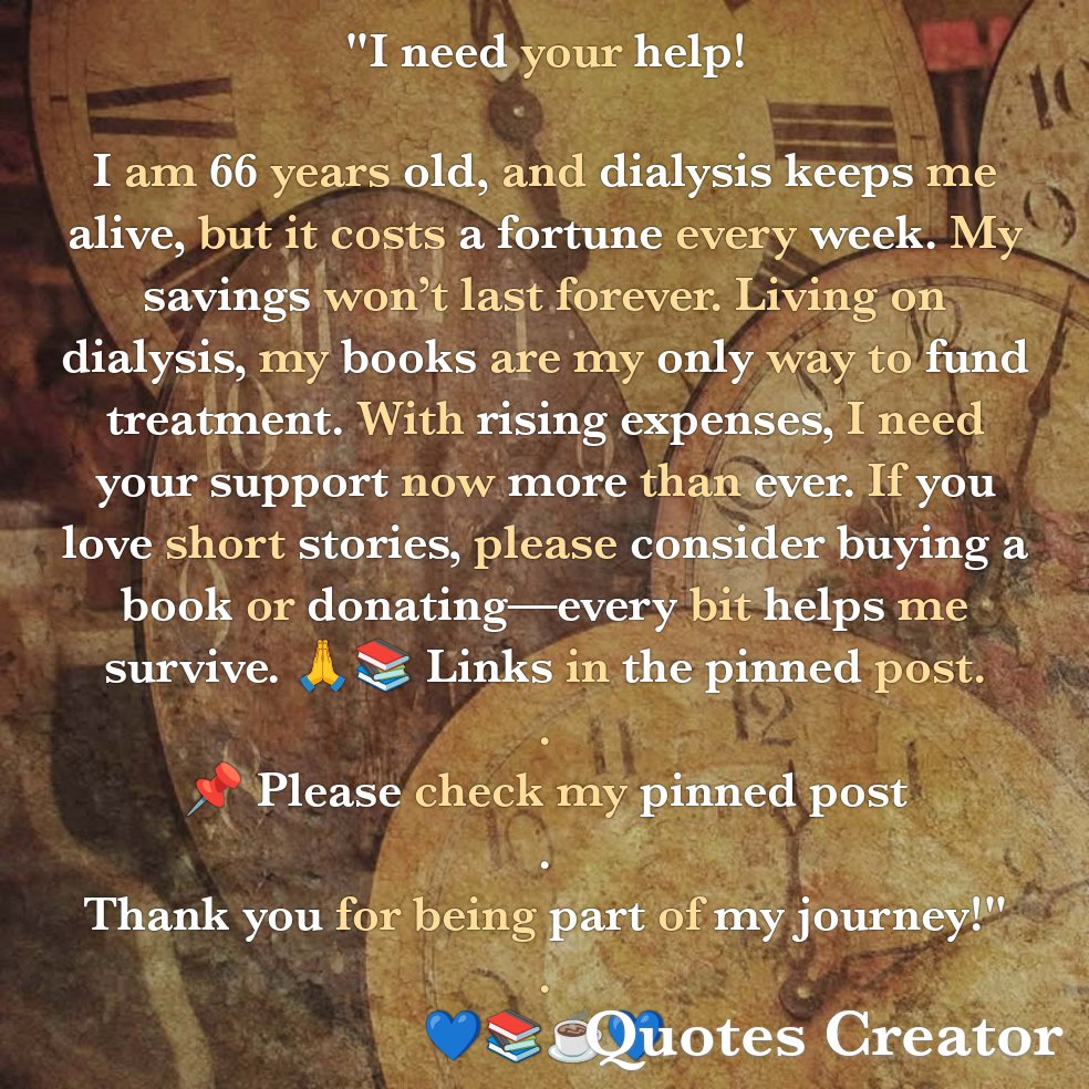 THE PANTHER (@listsforfriends) on Twitter photo This machine filters my blood. But your help heals my soul.
<a href="/jason_stealth/">Jason Stealth #FBPE #ProEU</a>
<a href="/rayuriarte6/">rayban ๐</a>
<a href="/missusd53/">Patty</a>
<a href="/rebecca_ryder21/">Rebecca Ryder ๐</a>
<a href="/DucktheRoofer/">Duck</a>
<a href="/SusanMu33822321/">Stop the Press โฎ๏ธ๐๐</a>
<a href="/zigster01/">David Smith ๐บ๐ธ๐บ๐ฆ๐๐</a>
<a href="/katcourt78664/">They Don't Answer To You</a>
<a href="/SleeplessInSCal/">๐ฅด๐ฅฑ๐ด in SoCal โ๏ธ๐ป</a>
<a href="/Margybklyn1954/">MB ๐งข RESIST โ๏ธ๐โ๏ธ๐</a>
<a href="/KaeElleSee/">Karen Carruth</a>
<a href="/Henness87/">๐ดโพ๏ธHennessey๐๐บ THANK YOU POPE FRANCIS๐๐ฅน๐๐๏ธ</a>
<a href="/seashells9196/">sandsunshells</a>
<a href="/ThomasWeddle4/">Thomas FRANCIS 'PAPILLON' Weddle</a>
<a href="/Democracyruls/">โ</a> This machine filters my blood. But your help heals my soul.
<a href="/jason_stealth/">Jason Stealth #FBPE #ProEU</a>
<a href="/rayuriarte6/">rayban ๐</a>
<a href="/missusd53/">Patty</a>
<a href="/rebecca_ryder21/">Rebecca Ryder ๐</a>
<a href="/DucktheRoofer/">Duck</a>
<a href="/SusanMu33822321/">Stop the Press โฎ๏ธ๐๐</a>
<a href="/zigster01/">David Smith ๐บ๐ธ๐บ๐ฆ๐๐</a>
<a href="/katcourt78664/">They Don't Answer To You</a>
<a href="/SleeplessInSCal/">๐ฅด๐ฅฑ๐ด in SoCal โ๏ธ๐ป</a>
<a href="/Margybklyn1954/">MB ๐งข RESIST โ๏ธ๐โ๏ธ๐</a>
<a href="/KaeElleSee/">Karen Carruth</a>
<a href="/Henness87/">๐ดโพ๏ธHennessey๐๐บ THANK YOU POPE FRANCIS๐๐ฅน๐๐๏ธ</a>
<a href="/seashells9196/">sandsunshells</a>
<a href="/ThomasWeddle4/">Thomas FRANCIS 'PAPILLON' Weddle</a>
<a href="/Democracyruls/">โ</a>