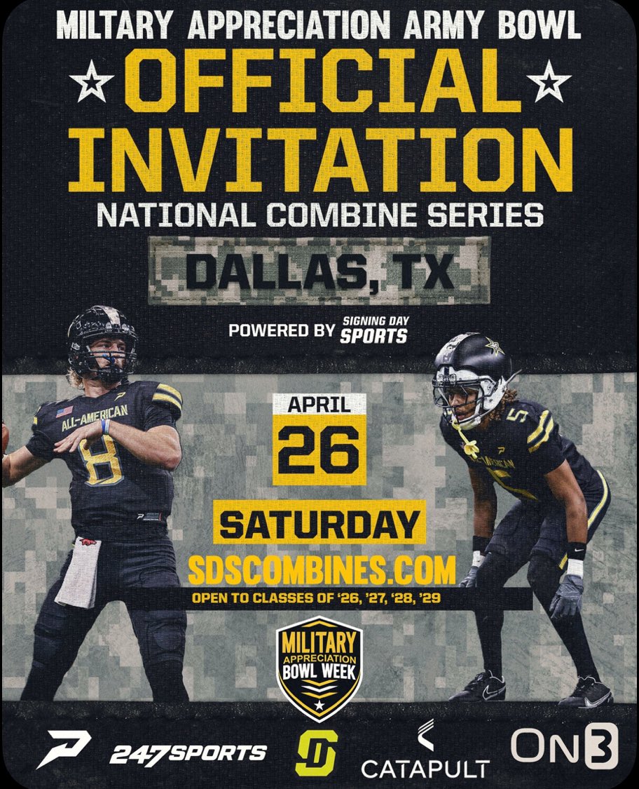 Trae Clark (@traeclark2007) on Twitter photo I am extremely blessed to receive an invite to the Army Bowl‼️ <a href="/CoachJames34/">Jason James</a> <a href="/BHEagleFootball/">BH Football</a> <a href="/MattValmore90/">Coach Matthew Valmore</a> I am extremely blessed to receive an invite to the Army Bowl‼️ <a href="/CoachJames34/">Jason James</a> <a href="/BHEagleFootball/">BH Football</a> <a href="/MattValmore90/">Coach Matthew Valmore</a>
