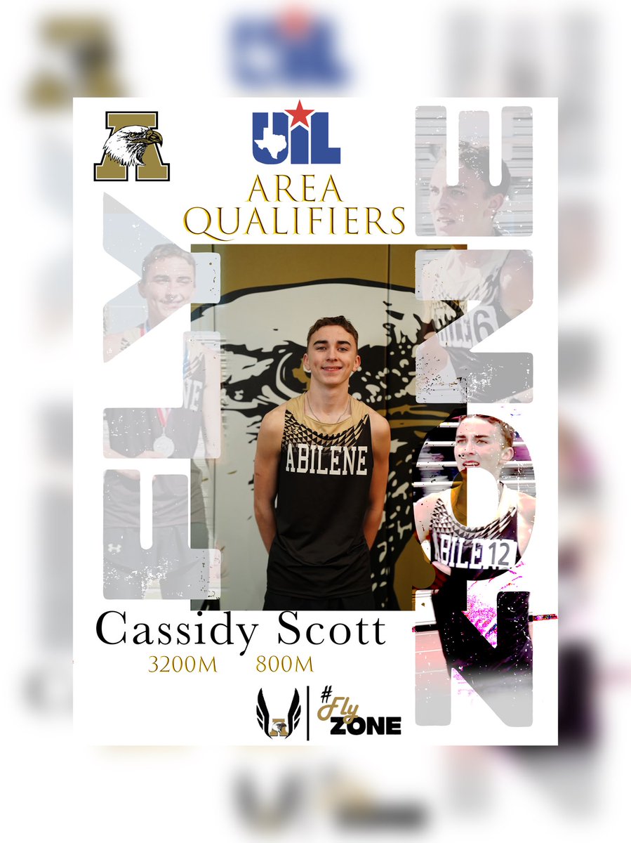 Area Bound! 🎉 Congrats to all the Abilene High School Track &amp; Field athletes who qualified! See you at Lowery Stadium! #FlyZone